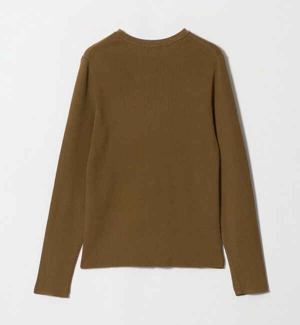 UNITED ARROWS green label relaxing「＜1_OF MINE＞リブ クルーネック ロングスリーブ プルオーバー ニット マシンウォッシャブル」|ニット・セーター|