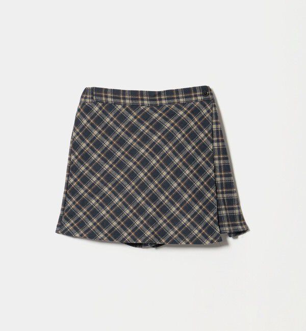 UNITED ARROWS green label relaxing「キモウ チェック キュロット スカート / キッズ 100cm-160cm」|スカート|