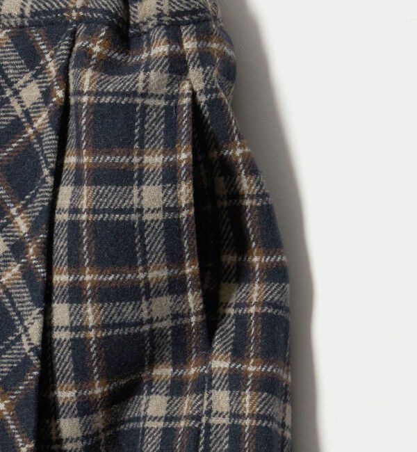 UNITED ARROWS green label relaxing「キモウ チェック キュロット スカート / キッズ 100cm-160cm」|スカート|