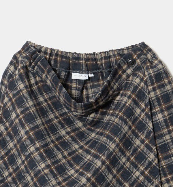 UNITED ARROWS green label relaxing「キモウ チェック キュロット スカート / キッズ 100cm-160cm」|スカート|