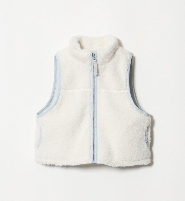 UNITED ARROWS green label relaxing「ボア ジップ ベスト / キッズ 100cm-160cm」|その他|