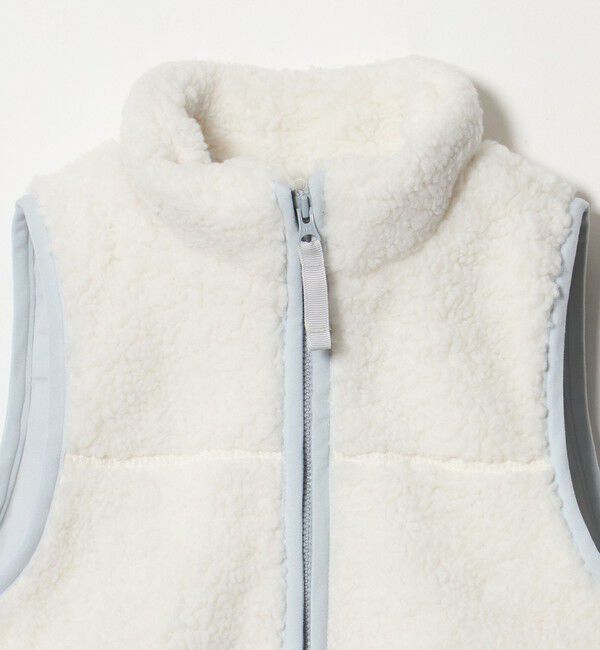 UNITED ARROWS green label relaxing「ボア ジップ ベスト / キッズ 100cm-160cm」|その他|