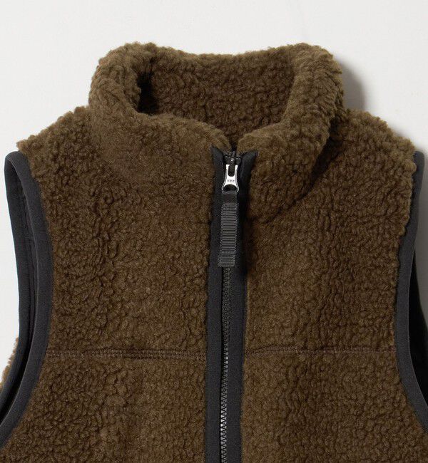 UNITED ARROWS green label relaxing「ボア ジップ ベスト / キッズ 100cm-160cm」|その他|