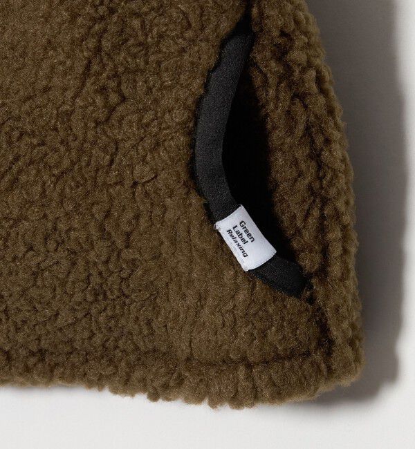 UNITED ARROWS green label relaxing「ボア ジップ ベスト / キッズ 100cm-160cm」|その他|