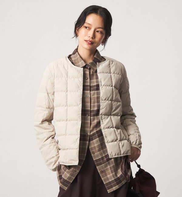 UNITED ARROWS green label relaxing「【別注】＜TAION＞ ボタン ショート ダウン」|ダウン|NATURAL