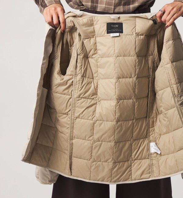 UNITED ARROWS green label relaxing「【別注】＜TAION＞ ボタン ショート ダウン」|ダウン|