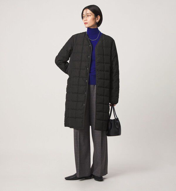 UNITED ARROWS green label relaxing「【別注】＜TAION＞ ボタン ロング ダウン」|ダウン|