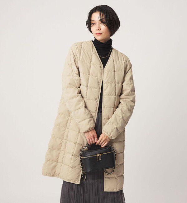 UNITED ARROWS green label relaxing「【別注】＜TAION＞ ボタン ロング ダウン」|ダウン|