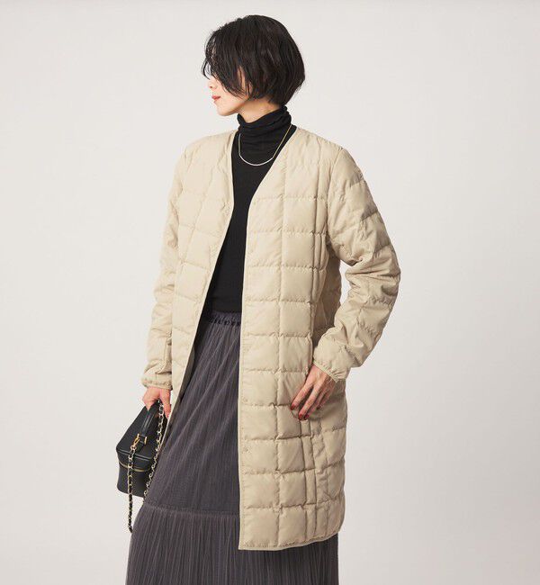 UNITED ARROWS green label relaxing「【別注】＜TAION＞ ボタン ロング ダウン」|ダウン|