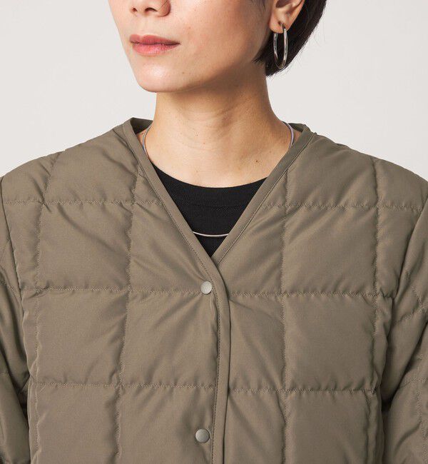 UNITED ARROWS green label relaxing「【別注】＜TAION＞ ボタン ロング ダウン」|ダウン|