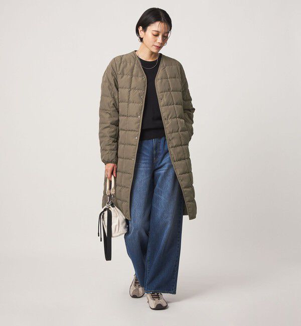 UNITED ARROWS green label relaxing「【別注】＜TAION＞ ボタン ロング ダウン」|ダウン|