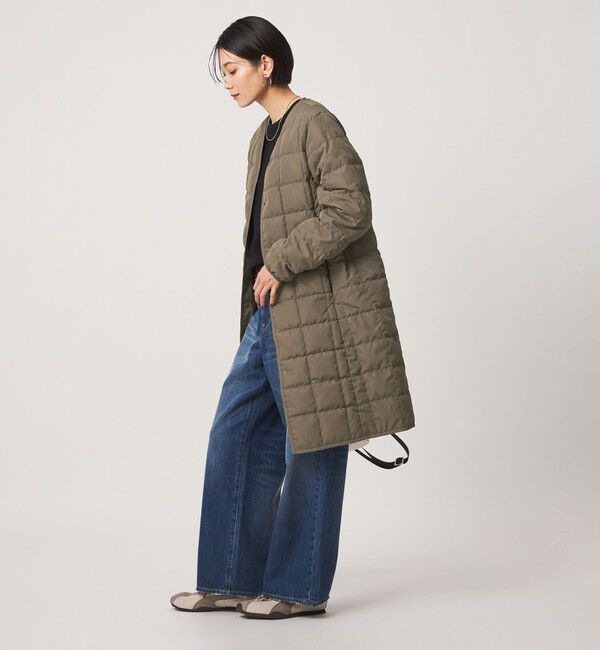 UNITED ARROWS green label relaxing「【別注】＜TAION＞ ボタン ロング ダウン」|ダウン|