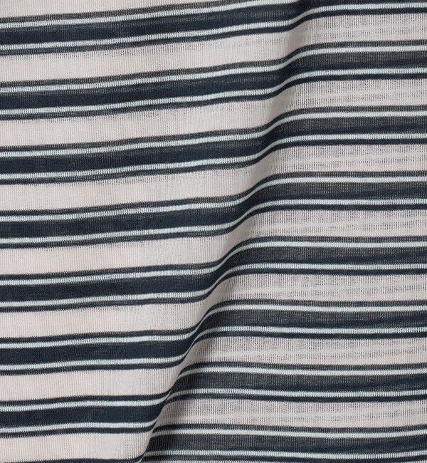 BEAUTY&YOUTH UNITED ARROWS「コットンポリエステル シアーボーダー Tシャツ」|Tシャツ・カットソー|