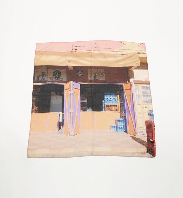 BEAUTY&YOUTH UNITED ARROWS「＜LY＞ポストカード スカーフ」|バンダナ・スカーフ|