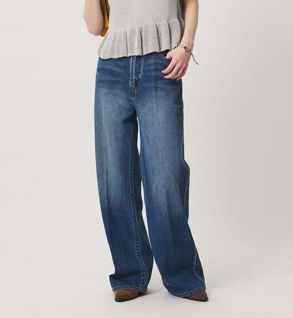 BEAUTY&YOUTH UNITED ARROWS「【国内EXCLUSIVE】＜Levi's＞RIBCAGE ワイドデニムパンツ」|デニム|