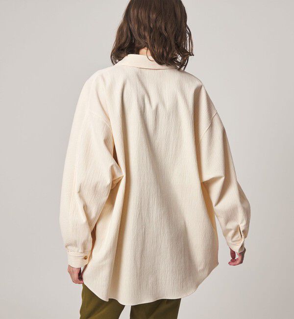 STEVEN ALAN「＜Steven Alan＞ランダム コーデュロイ ドルマンスリーブ シャツ」|シャツ・ブラウス|