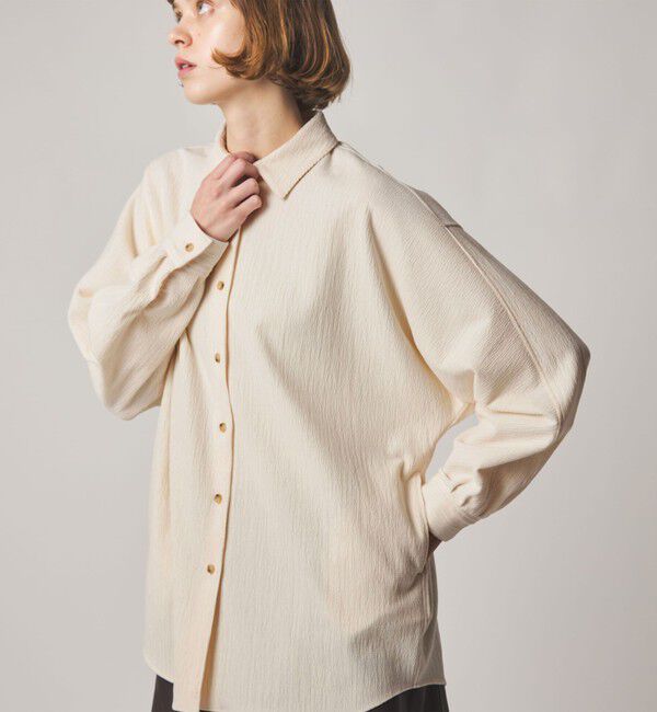 STEVEN ALAN「＜Steven Alan＞ランダム コーデュロイ ドルマンスリーブ シャツ」|シャツ・ブラウス|
