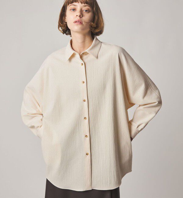 STEVEN ALAN「＜Steven Alan＞ランダム コーデュロイ ドルマンスリーブ シャツ」|シャツ・ブラウス|