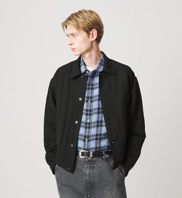 BEAUTY&YOUTH UNITED ARROWS「リンクル Gジャケット」|その他|BLACK