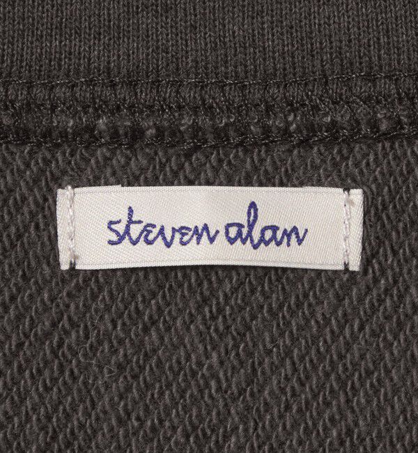 STEVEN ALAN「＜Steven Alan＞ C/R ウラケ ジップ スタンドネック スウェット」|スウェット・ジャージ|