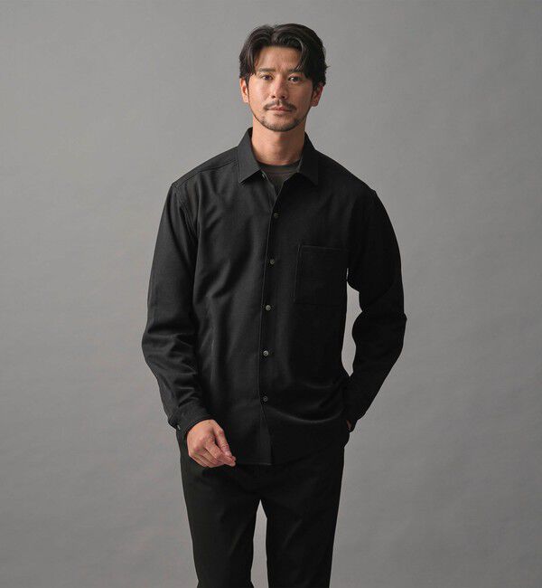 BEAUTY&YOUTH UNITED ARROWS「【WEB限定 WARDROBE SMART】ウールライク シャツ」|シャツ・ブラウス|