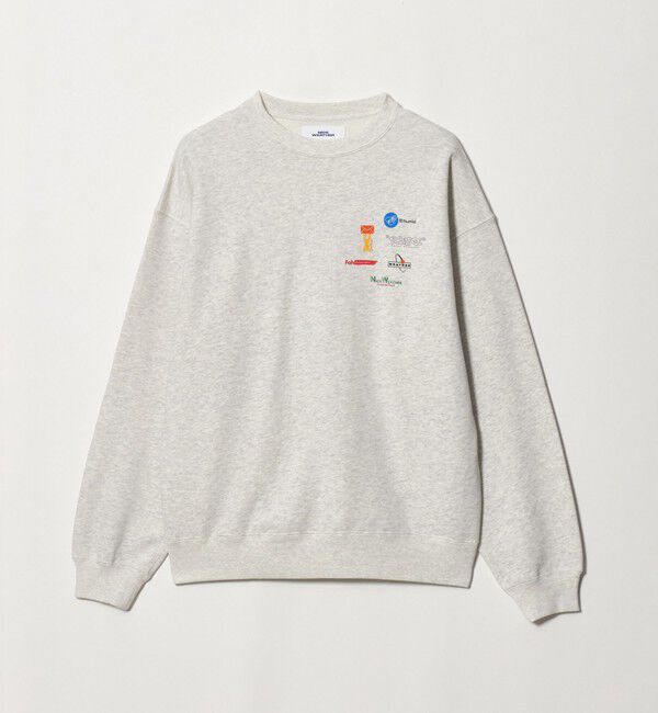 NICE WEATHER「＜NICE WEATHER＞アソートロゴ スウェット プルオーバー」|スウェット・ジャージ|LT.GRAY