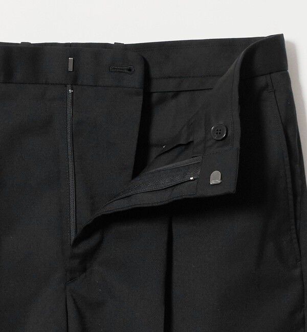 BEAUTY&YOUTH UNITED ARROWS「ウールブレンド 1プリーツ テーパード スラックス NO.9 ウォッシャブル」|チノ|