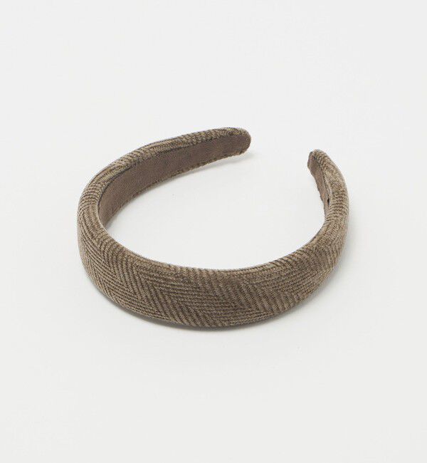 BEAUTY&YOUTH UNITED ARROWS「ヘリンボーン柄 カチューシャ」|カチューシャ|BEIGE