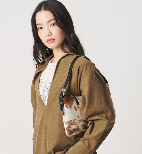 BEAUTY&YOUTH UNITED ARROWS「＜MOHI...＞レザー スクエア ウェスタンベルト バッグ」|ショルダー・メッセンジャー|