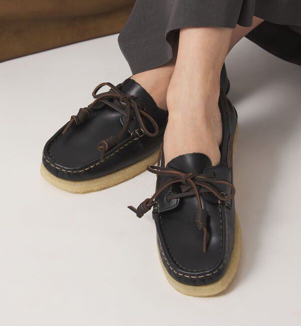 BEAUTY&YOUTH UNITED ARROWS「【国内EXCLUSIVE】＜Clarks Originals＞Godney Boat シューズ」|デッキシューズ|