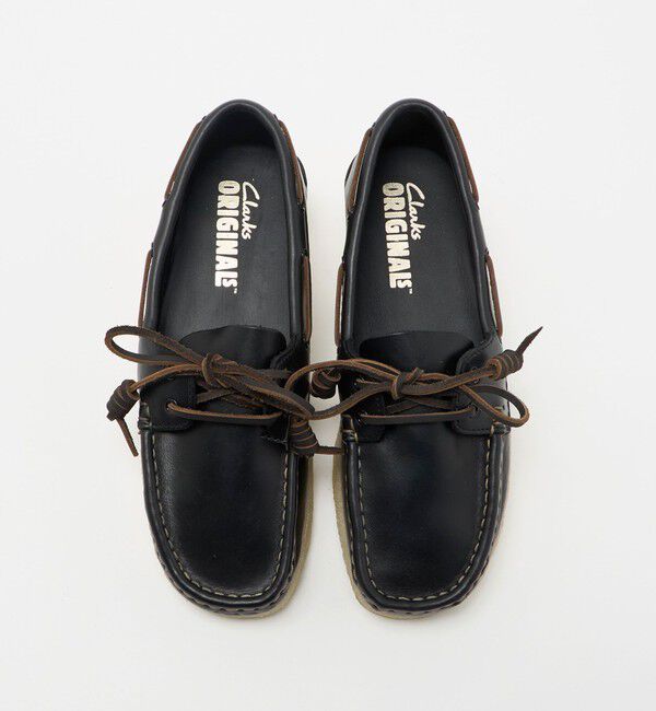 BEAUTY&YOUTH UNITED ARROWS「【国内EXCLUSIVE】＜Clarks Originals＞Godney Boat シューズ」|デッキシューズ|