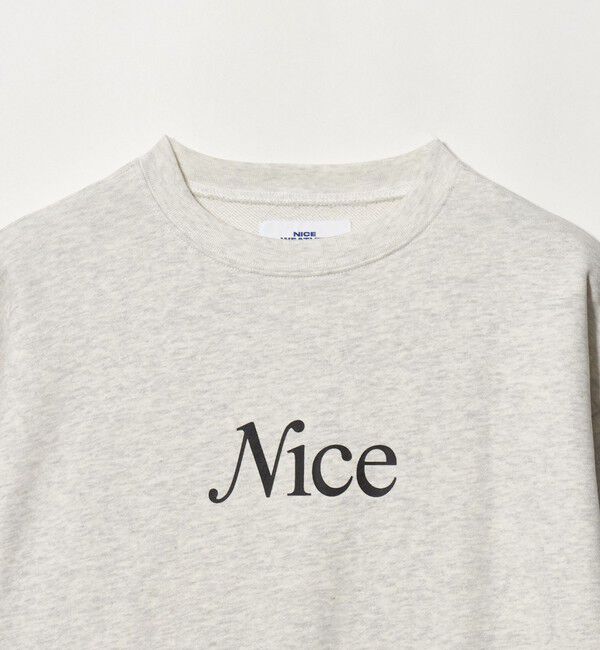 NICE WEATHER「＜NICE WEATHER＞NICE ロゴスウェット」|スウェット・ジャージ|