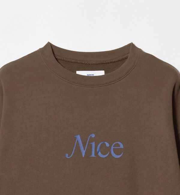 NICE WEATHER「＜NICE WEATHER＞NICE ロゴスウェット」|スウェット・ジャージ|