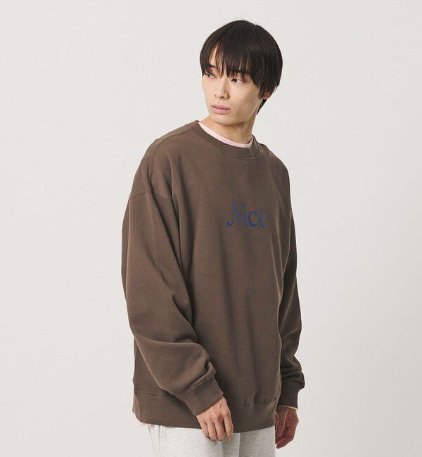 NICE WEATHER「＜NICE WEATHER＞NICE ロゴスウェット」|スウェット・ジャージ|