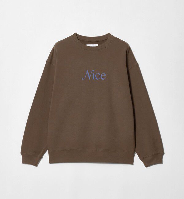 NICE WEATHER「＜NICE WEATHER＞NICE ロゴスウェット」|スウェット・ジャージ|