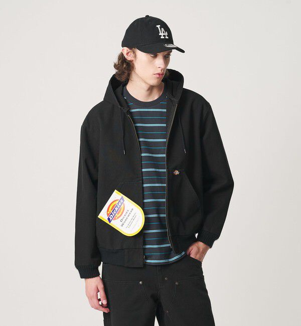 California General Store「＜Dickies &times; CGS.＞ダック フード ジャケット」|ブルゾン・スタジャン|