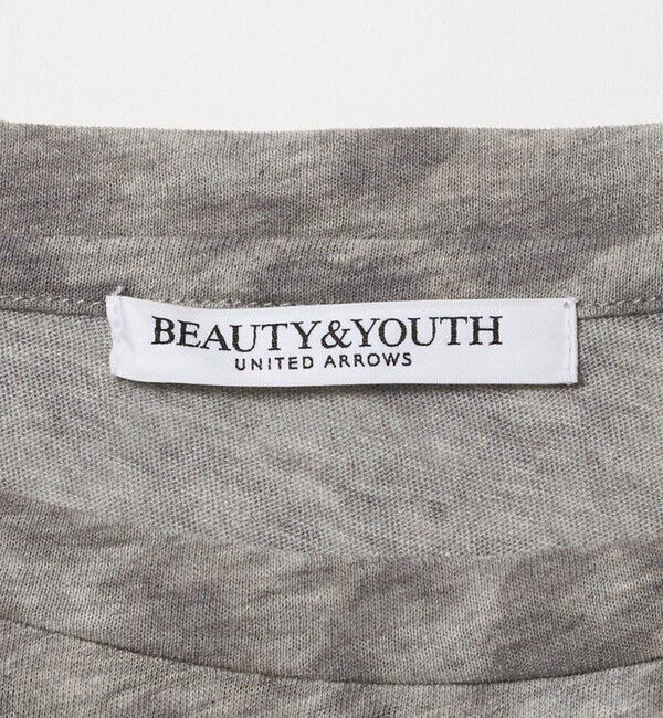 BEAUTY&YOUTH UNITED ARROWS「コットン レオパードロングスリーブ プルオーバー」|Tシャツ・カットソー|