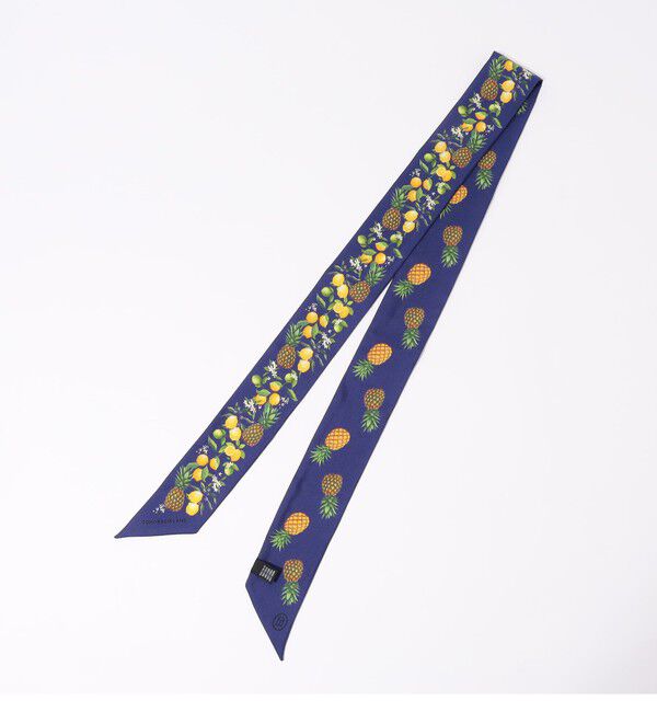 TOMORROWLAND GOODS「ATELIER TOMORROW FRUITS シルク ボウタイスカーフ」|バンダナ・スカーフ|