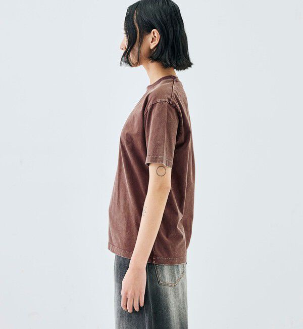 Edition「コットンガーメントダイ ショートスリーブプルオーバー」|Tシャツ・カットソー|
