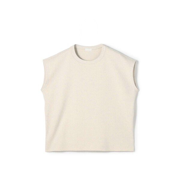 GALERIE VIE「メランジフライス スリーブレスプルオーバー」|Tシャツ・カットソー|41 ライトベージュ