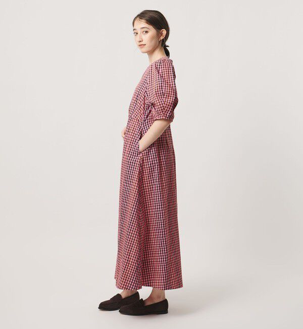 UNITED ARROWS「ギンガムチェック ワンピース ‐ウォッシャブル‐」|ワンピース|
