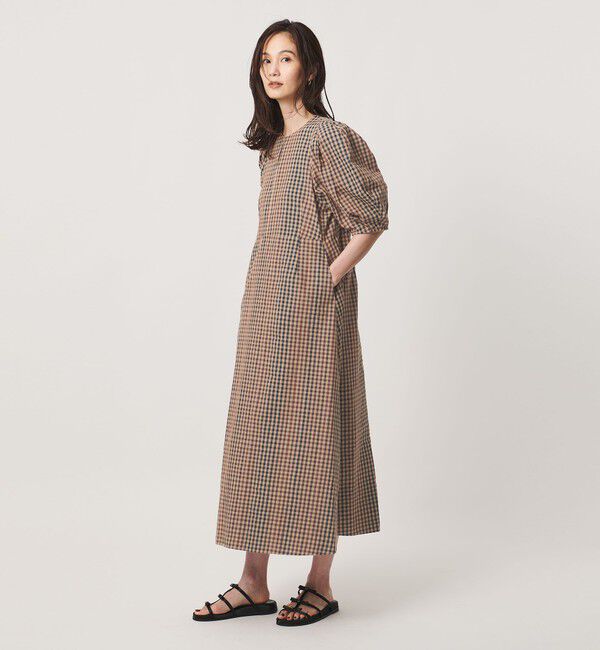 UNITED ARROWS「ギンガムチェック ワンピース ‐ウォッシャブル‐」|ワンピース|その他5