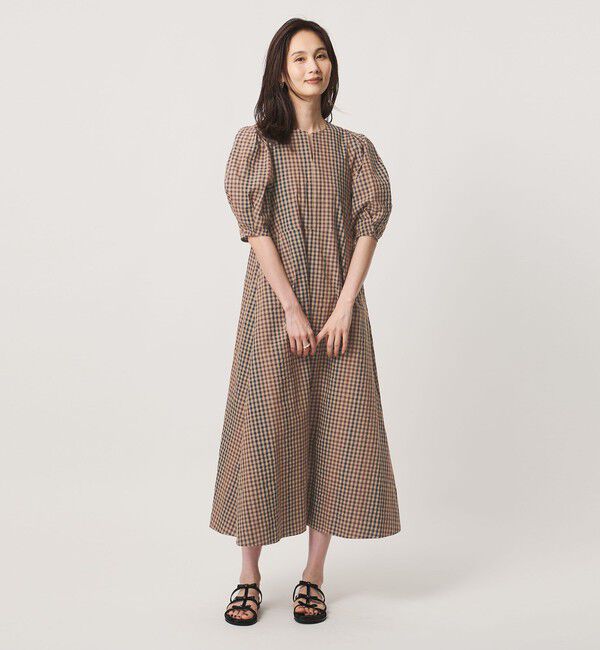 UNITED ARROWS「ギンガムチェック ワンピース ‐ウォッシャブル‐」|ワンピース|
