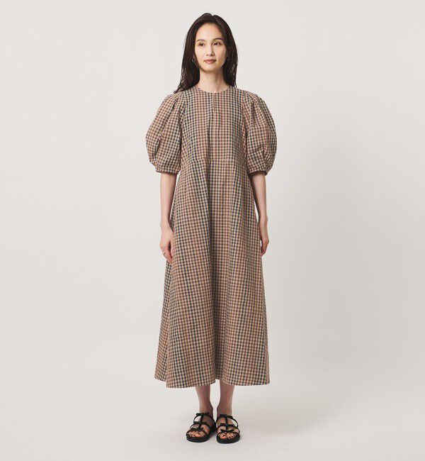 UNITED ARROWS「ギンガムチェック ワンピース ‐ウォッシャブル‐」|ワンピース|