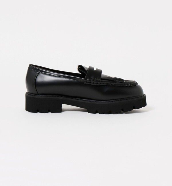 UNITED ARROWS「プラットフォーム キルト ローファー」|ローファー|