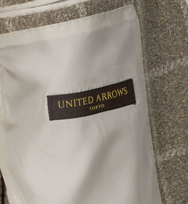 UNITED ARROWS「ブークレ ウィンドウペン シングル 3ボタン テーラードジャケット CーMODEL」|テーラードジャケット|