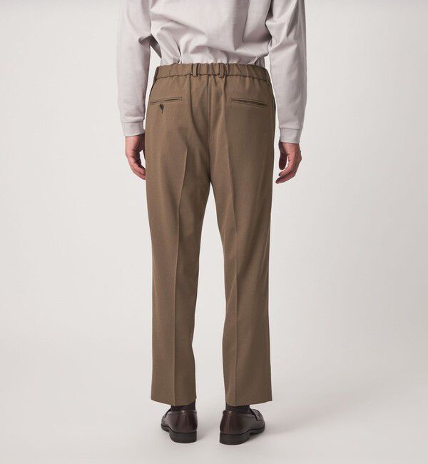 UNITED ARROWS green label relaxing「A+ リネンライク リラックス イージー 1プリーツ セットアップ パンツ スラックス -ストレッチ-」|スラックス|
