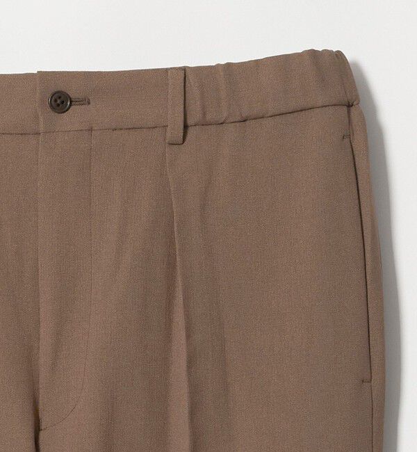 UNITED ARROWS green label relaxing「A+ リネンライク リラックス イージー 1プリーツ セットアップ パンツ スラックス -ストレッチ-」|スラックス|