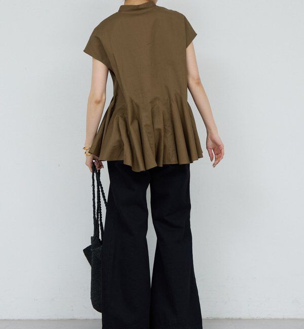  「ノースリフレアブラウス」|シャツ・ブラウス|