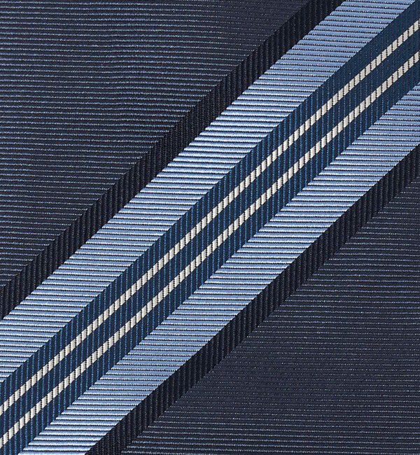 UNITED ARROWS「ネイビー マルチストライプ ネクタイ」|ネクタイ・蝶ネクタイ|